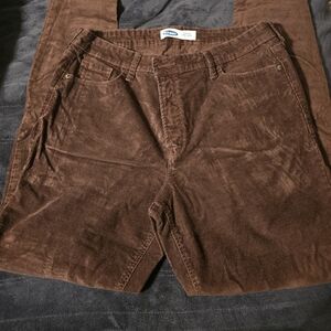 Women's Brown Corduroy Pants